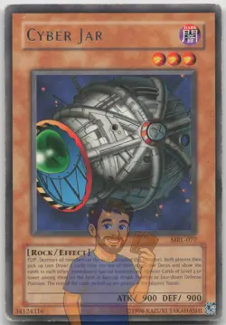 Cyber Jar MRL-077 Rare Unlimited HP Yugioh - Image 1