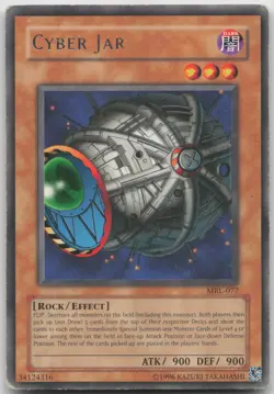 Cyber Jar MRL-077 Rare Unlimited HP Yugioh - Image 2