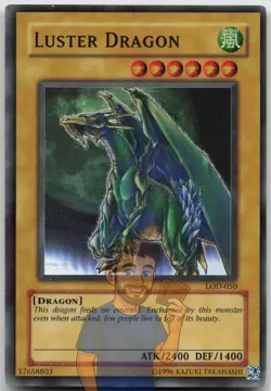 Luster Dragon #2 LOD-050 Super Rare Unlimited HP Yugioh - Image 1