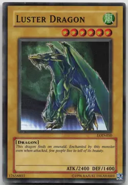 Luster Dragon #2 LOD-050 Super Rare Unlimited HP Yugioh - Image 2