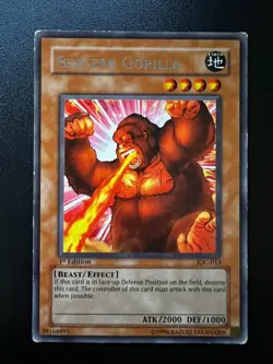 Berserk Gorilla IOC-013 Rare 1st Edition Moderate Play Yugioh - Image 1