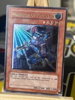 Warrior of Atlantis FOTB-EN016 Ultimate Rare Unlimited EURO Near Mint Yugioh - Image 1