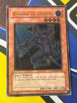 Warrior of Atlantis FOTB-EN016 Ultimate Rare Unlimited EURO Near Mint Yugioh - Image 3