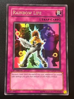 Rainbow Life PTDN-EN064 Rare 1st Edition Near Mint Yugioh - Image 1