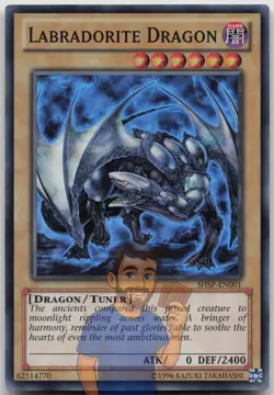 Labradorite Dragon SHSP-EN001 Super Rare Unlimited NM Yugioh - Image 1