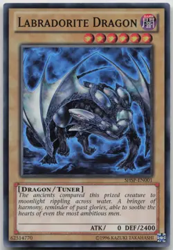 Labradorite Dragon SHSP-EN001 Super Rare Unlimited NM Yugioh - Image 2