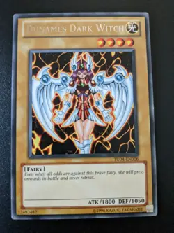 Dunames Dark Witch TU04-EN006 Rare Turbo Pack 4 Light Play+ Yugioh - Image 1
