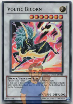 Voltic Bicorn DREV-EN041 Ultra Rare Unlimited NM Yugioh - Image 1