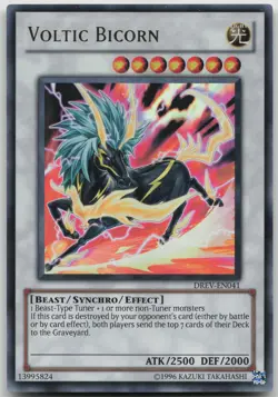 Voltic Bicorn DREV-EN041 Ultra Rare Unlimited NM Yugioh - Image 2