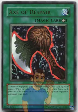 Axe of Despair MRL-002 Ultra Rare Unlimited LP Yugioh - Image 1