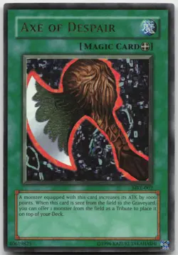 Axe of Despair MRL-002 Ultra Rare Unlimited LP Yugioh - Image 2