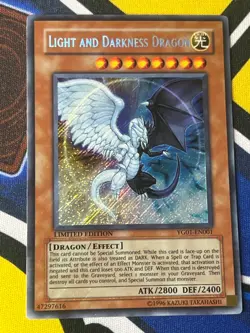 Light and Darkness Dragon YG01-EN001 Secret Rare Near Mint Yugioh - Image 2