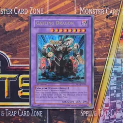 1x Gatling Dragon - Ultra Rare - FET-EN035 - 1st Ed - LP - Image 1