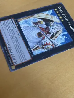 Yugioh Tiras, Keeper of Genesis Rare 1st Battle Pack: Epic Dawn BP01-EN029 - Image 3