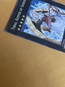 Yugioh Tiras, Keeper of Genesis Rare 1st Battle Pack: Epic Dawn BP01-EN029 - Image 4