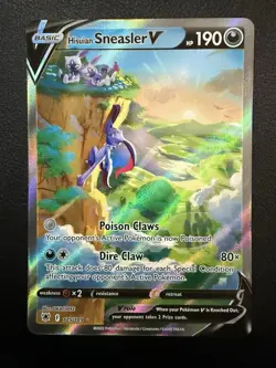 Hisuian Sneasler V 175/189 Pokemon TCG Astral Radiance NM - Image 1