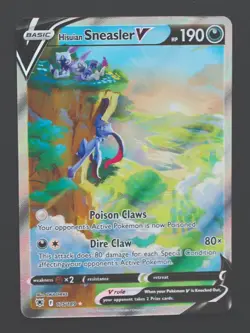 Hisuian Sneasler V 175/189 - Astral Radiance Pokemon TCG - NM - Image 1