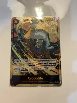 One Piece TCG OP14-120 Crocodile SEC Alt Art ENGLISH - Image 1