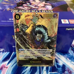 One Piece TCG OP14-120 Crocodile SEC Alt Art ENGLISH - Image 2