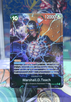 Marshall D. Teach (Alt Art) OP09-093 SR Emperors in the New World - ONE PIECE - Image 1