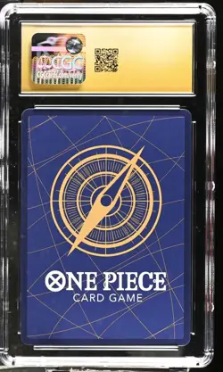 CGC 10 PRISTINE BLACK LABEL 2023 One Piece Monkey D Luffy ST01-012 SR 1ST ANNIV - Image 2