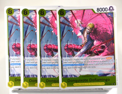 OP12-107 Donquixote Doflamingo (R) Legacy of the Master One Piece CCG x4 - Image 1