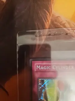 Yu-Gi-Oh! TCG Magic Cylinder 1st Edition Card LON-104 NM With HOLO-BLEED! - Image 2