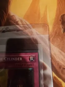 Yu-Gi-Oh! TCG Magic Cylinder 1st Edition Card LON-104 NM With HOLO-BLEED! - Image 3