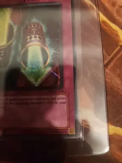 Yu-Gi-Oh! TCG Magic Cylinder 1st Edition Card LON-104 NM With HOLO-BLEED! - Image 4