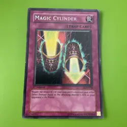 Yugioh! Magic Cylinder LON-104 Secret Rare 1st Edition LP Tcg Card More In Store - Image 1