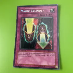 Yugioh! Magic Cylinder LON-104 Secret Rare 1st Edition LP Tcg Card More In Store - Image 2