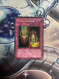 (YVH) Yugioh - Magic Cylinder - LON-104 - 1st Edition Secret Rare VLP - Image 1