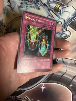 (YVH) Yugioh - Magic Cylinder - LON-104 - 1st Edition Secret Rare VLP - Image 2