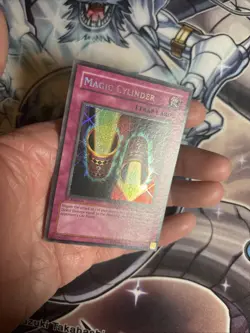 (YVH) Yugioh - Magic Cylinder - LON-104 - 1st Edition Secret Rare VLP - Image 3