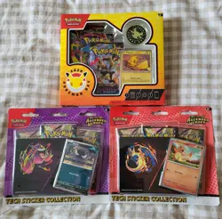 Pokemon TGC Ascended Heroes Tech Sticker & Pokemon Day 2026 Collection Bundle - Image 1