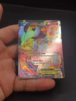 Pokemon TCG Reshiram-Ex Holo Full Art Ultra Rare Card Next Destinities 95/99 - Image 5