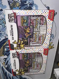 Pokemon 151 Scarlet & Violet Alakazam ex Collection Box TCG Sealed-Lot of 2 - Image 3