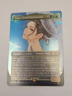 Yuna, Grand Summoner Special Promo MTG: Final Fantasy NM/M Never Played!! - Image 1