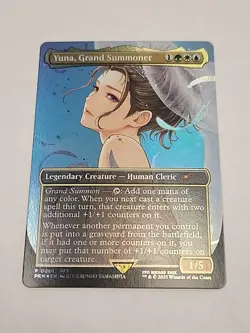 Yuna, Grand Summoner Special Promo MTG: Final Fantasy NM/M Never Played!! - Image 3