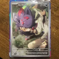 Pokemon N's Zorua SVP 189 Journey Together ETB Promo Sealed In Plastic - Image 3