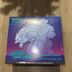 Pokemon TCG Journey Together Pokemon Center Elite Trainer Box ETB SEALED - Image 1