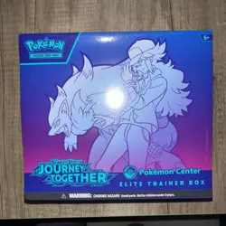 Pokemon TCG Journey Together Pokemon Center Elite Trainer Box ETB SEALED - Image 2