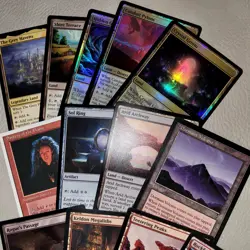 Deluxe RED Commander Magic Deck. Many Rare Cards, Very Fun Artifact Mana RampMTG - Image 4