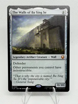 Magic: The Gathering The Walls of Ba Sing Se Legendary Wall Avatar 261 Wizards - Image 1