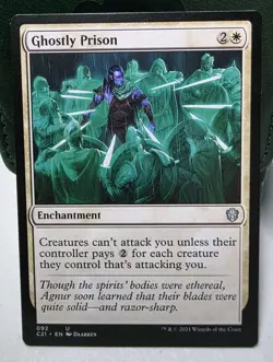Ghostly Prison - Commander 2021 # 92 MTG NM - Image 1