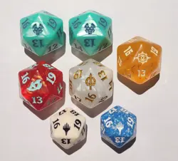 Ikoria Theros Ixalan Oversized 20-Sided Spindown Life Counter Dice Lot Magic D20 - Image 1