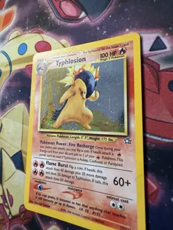 Pokemon WOTC Neo Genesis Unlimited Typhlosion 17/111 Holo Rare LP - Image 4