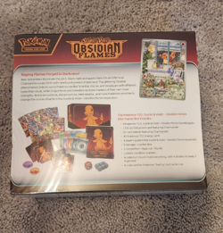 Pokemon TCG: ​Scarlet & Violet Obsidian Flames Factory Sealed Elite Trainer Box 820650853913 - Image 2