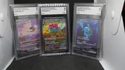 Charizard Venusaur Blastoise ex SAR Set 201/165 Pokemon Card 151 Korean Graded 9 - Image 2