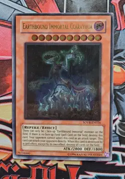 Yu-Gi-Oh! Earthbound Immortal Ccarayhua Ultimate Stardust Overdrive SOVR-en024 - Image 1